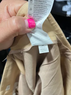 Vince Seam Front Trouser Wide Leg Camel Brown Khaki Size 14 thumbnail 11