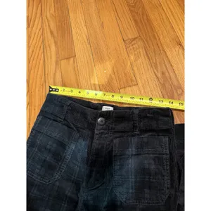 Maeve Anthropologie The Colette Cropped Wide-Leg Pants: Plaid Corduroy Edition thumbnail 5