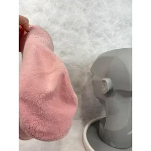 Target Pink Terry Cloth Floral Embossed Bucket Hat Kidcore Y2K Kawaii thumbnail 7
