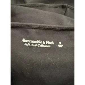 Abercrombie & Fitch Soft A&F Collection Black Sweetheart V-Notch Bodysuit‎ Small thumbnail 5