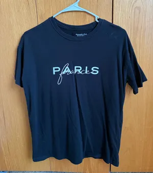 Abercrombie & fitch graphic tee black thumbnail 1