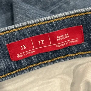Spanx Jeans Womens 1X Wide Leg High Rise Blue Denim 4 Way 360 Stretch 21598R thumbnail 4
