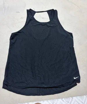 Nike Black Racerback Athletic Tank Top large thumbnail 1