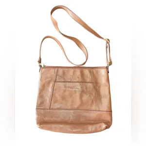 Fossil Brown Leather Crossbody Bag thumbnail 2