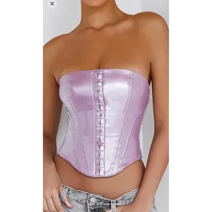 Mistress Rocks House‎ of CB Cultured Lilac Strapless Corset Top NWT Small SOLD OUT thumbnail 2