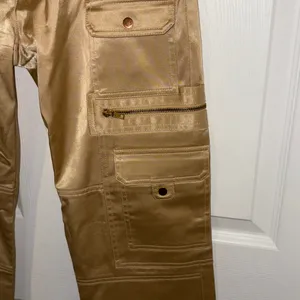 Cache gold/Beige Pants with Utility Pockets SZ 4 thumbnail 5