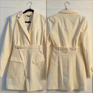 Zara Collar Blazer Dress thumbnail 3