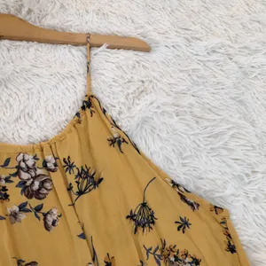 Brandy Melville rare yellow floral Blanche romper thumbnail 6