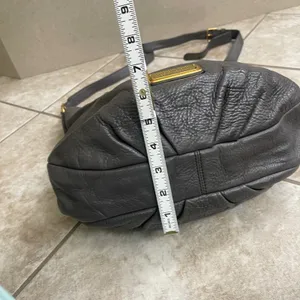 Marc by Marc Jacobs Classic Q hillier‎ cowhide pebbled Leather Crossbody Hobo thumbnail 3