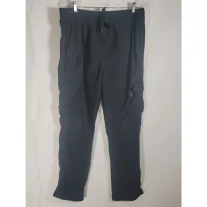 Aeropostale Black Women's Cargo Pants with Drawstring Waist, Size L thumbnail 2
