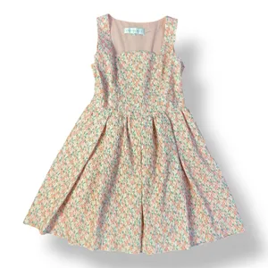Endless Rose Floral‎ Textured Bow Tie Mini Dress Size M Pink Party thumbnail 1