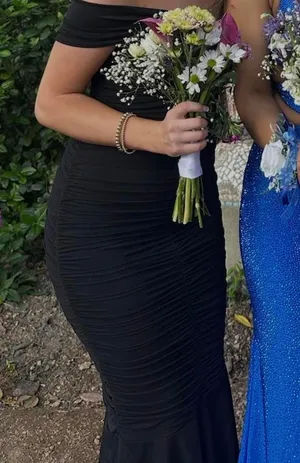 Hello Molly Dress Maxi Black thumbnail 1