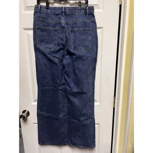 ACR) Women's Jeans‎ Size 32x30 Blue Tapered High Rise Medium Wash Cotton Mom thumbnail 6