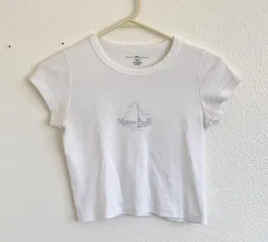 Brandy Melville Ashlyn Boat Tee thumbnail 1