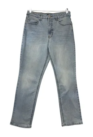 Frye Womens High Rise Straight Leg‎ Jeans Light Wash Blue Size 10/30 Stretch thumbnail 1