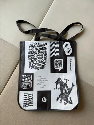Lululemon Shopping Reusable Tote Bag Large thumbnail 6