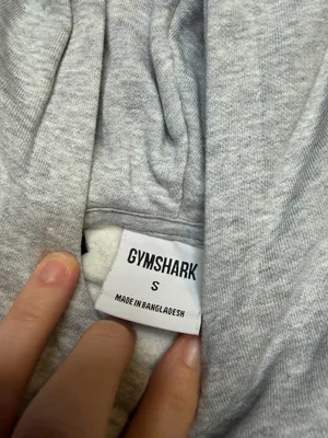 ✨‎ GYMSHARK Strength Dept Hoodie Pullover Gray Logo Women’s S ✨ thumbnail 5