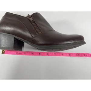Natural Soul Brown Faux Leather Ankle Boots/Booties thumbnail 13
