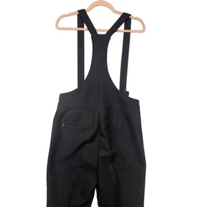 Vintage White Stag Ski Bibs Pants Black High Waisted Suspender Made USA Medium thumbnail 8