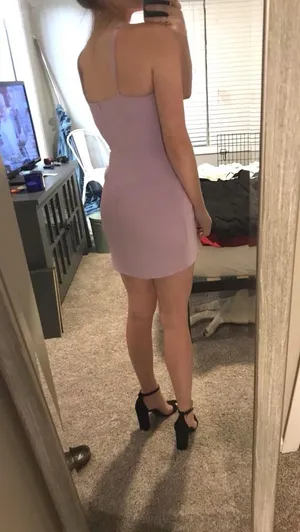 Tobi Lavender Tie Cocktail Dress thumbnail 7