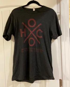 Bella Canvas Aloha Chi Omega HOCO Arkansas thumbnail 1