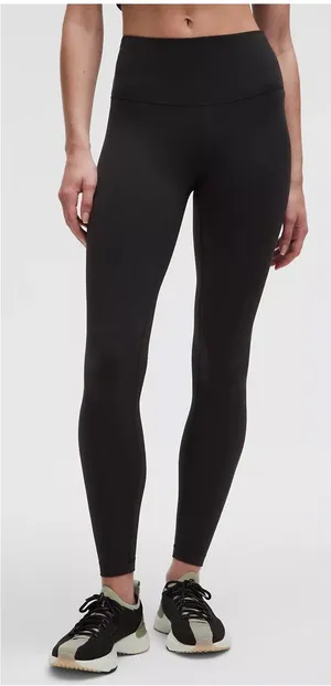 Lululemon Wunder Under High-Rise Tight Size 6 Black lw5bjws Stretch Athleisure thumbnail 1