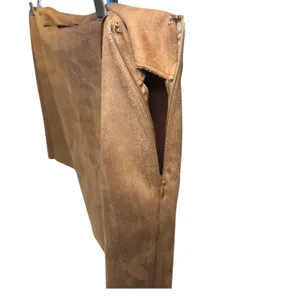 Hyfve Faux Suede Moto Jacket‎ and Skort Set Cognac Brown Sz M cowgirl festival thumbnail 11