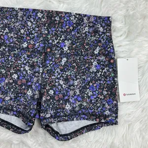 Lululemon Align High Rise Shorts 4" Flower Burst Multi Size 12 thumbnail 4