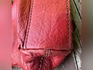 Fossil Maddox Genuine Leather 1954 Red Crossbody Handbag Satchel Purse ZB5032 thumbnail 7