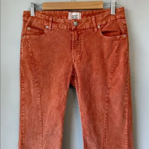 BDG Corduroy Extreme Flares Orange Bell Bottoms Retro thumbnail 6