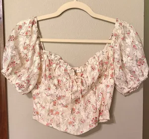 Altar'd State floral top thumbnail 1