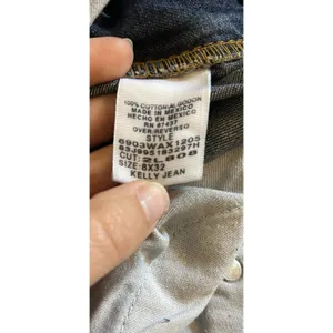 Vintage Ralph Lauren Kelly Cotton Denim Blue Jean 8 X 32 Studded RL Patch Y2K thumbnail 8