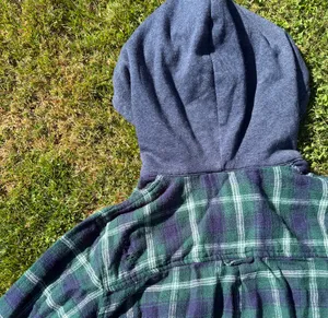 American Eagle Hooded Flannel thumbnail 6