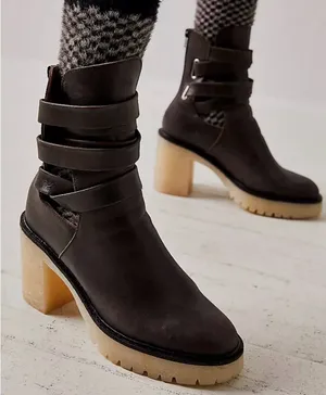 Free People Jesse Cut Out Boots  thumbnail 1