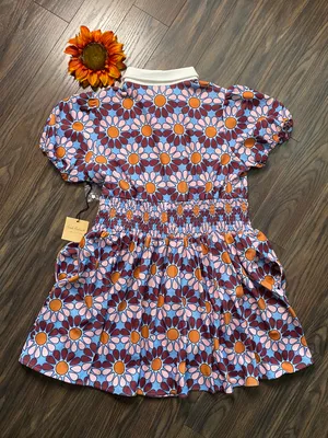 Unique Vintage NTAGE SMAK PARLOUR Flower Power Babydoll 70's Blouse 2XL thumbnail 8