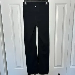 Yogalicious Lux Everyday Straight Pant Women XS Black High Waisted Yoga Pants‎ thumbnail 3