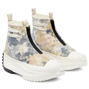 Converse Run Star High Top Washed Florals Unisex 6.5 W 5 M Shoes Sneakers Taylor thumbnail 2