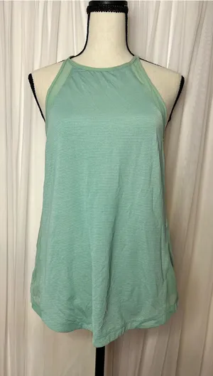 lululemon athletica Mint Green High-Neck Performance Tank thumbnail 1
