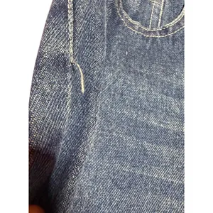 Unbranded‎ Barrel Leg Jeans Women Size 25-26 Faded Blue High Rise Wide Leg Denim thumbnail 3