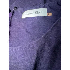 Calvin Klein Purple Sleeveless Dress with Elastic Waist - Size 4 thumbnail 4