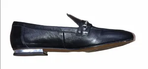 Franco Sarto size 7M black leather loafers thumbnail 7