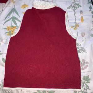 OU SOONER CHRISTMAS VEST Red thumbnail 3