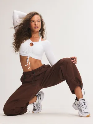 Savage X Fenty City Girl Hike Pants XL Cedar Brown NWT Utility Gorpcore thumbnail 1