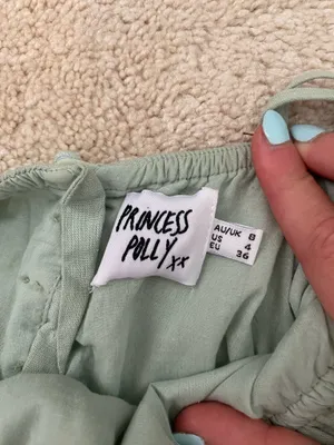 Green Princess Polly Mini Dress thumbnail 3