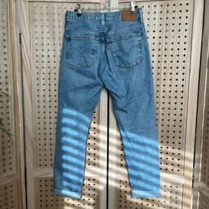Levi’s 501 Original Straight Jeans – Distressed Light Wash thumbnail 2