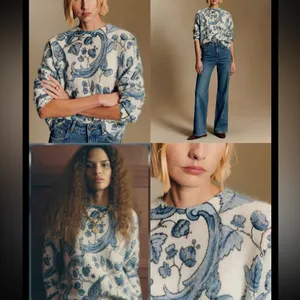 Sezane THIBAULT SWEATER - SÉZANE X ANTOINETTE POISSON S thumbnail 2