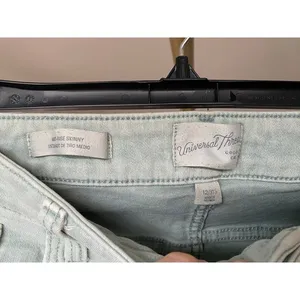 Universal Threads Mid-Rise Skinny Jeans Pale Aqua Sz 12/31S Pastel Preppy Classic thumbnail 4