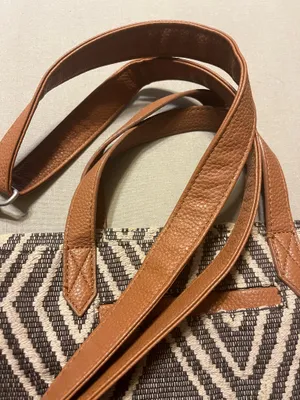Thirty-One Gifts Aztec Geometric Cotton Tote | Convertible Shoulder/Crossbody Bag thumbnail 5