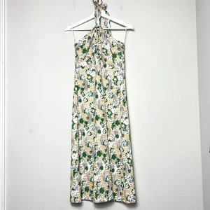 ZARA NWT Halter Top Midi Dress thumbnail 2