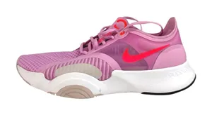 Nike SuperRep Go Women's Pink Purple Round Toe Low Top Running Sneakers Shoes 10 thumbnail 1